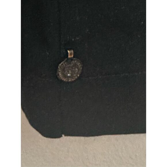 Maison Scotch Dress Jolie Vagabonde Mixed Media Black Knit Top Pockets Sz 2 - Picture 3 of 6